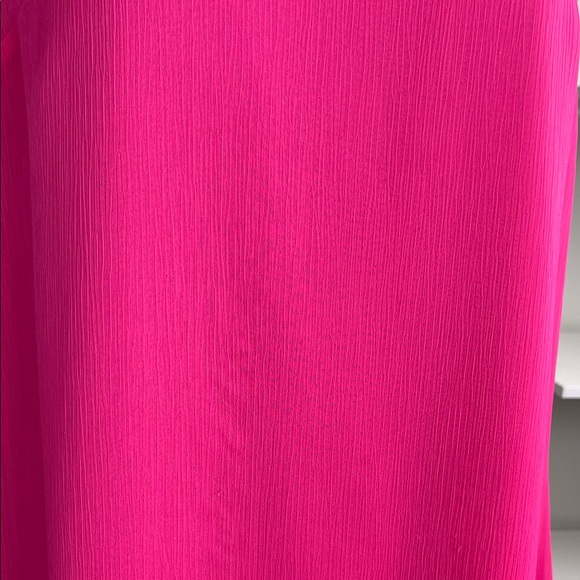 Tommy Hilfiger Sleeveless Pink Ruffle Hem Dress Ladies Size 8 - Picture 4 of 14